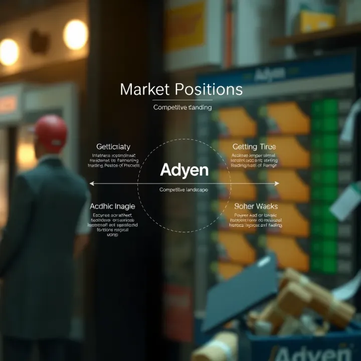 Adyen Market Position and Industry Standing Diagram illustrating Adyen's market positioning and competitive landscape