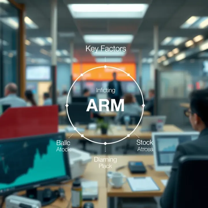 Key Factors Impacting AfRM Stock Price Diagram illustrating factors influencing AfRM stock price in the market
