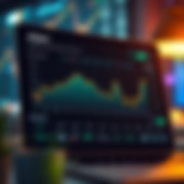 Adyen Financial Performance Overview Graph showing Adyen's financial performance trends over recent quarters