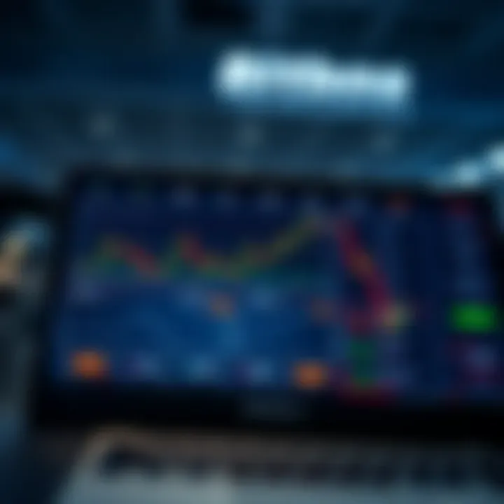 User interface of Bitbns exchange highlighting new features and tools for traders