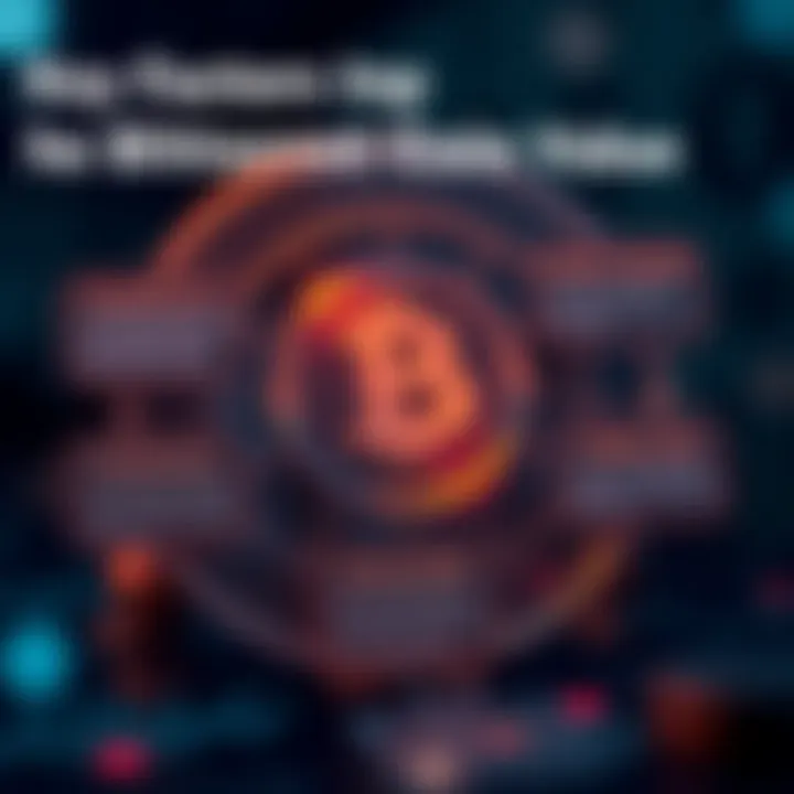 Infographic illustrating key factors influencing Bittorrent Coin value including technology, market demand, and external risks