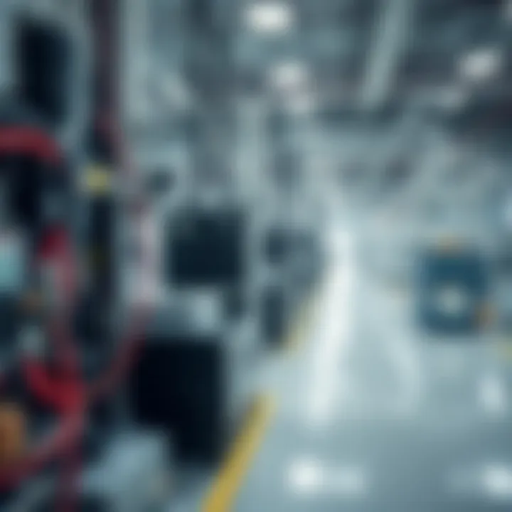 Advanced semiconductor fabrication facility with clean room and machinery
