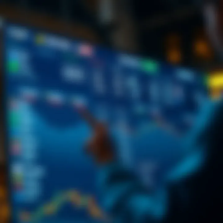 Comparison chart showing features of popular Indian trading platforms