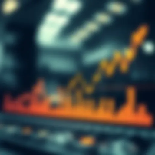 Graph showing Dogecoin price fluctuations influenced by market trends and technological updates