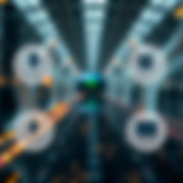 Diagram showing Ethereum network upgrades influencing future price predictions