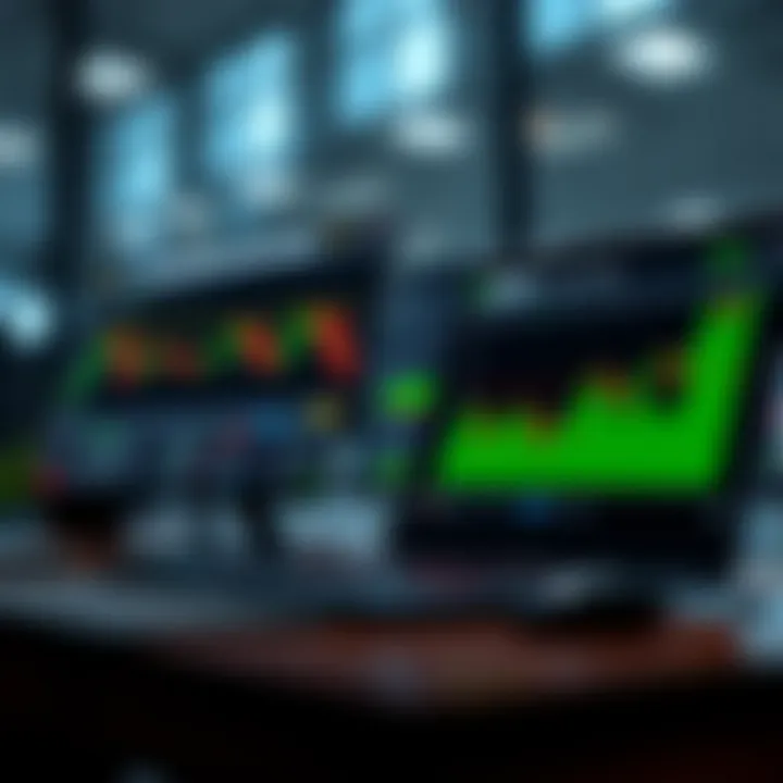 Illustration of trading platforms and account types offered by Exness and OctaFX