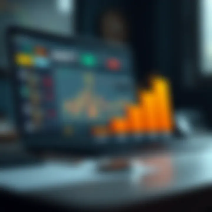 Graph showcasing the impact of minimum deposit amounts on trading opportunities and potential returns in online trading