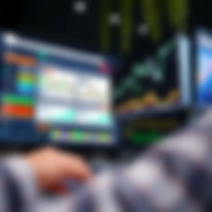 Screenshot showcasing the interface of a popular free colour trading website with various colour palettes and trading tools visible