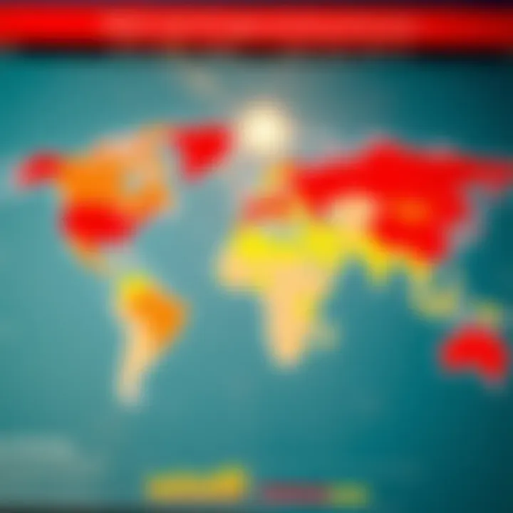 Global Crude Oil Supply and Demand Dynamics World map highlighting key regions impacting global crude oil supply and demand