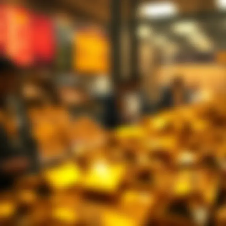 Illustration showing the impact of government policies and consumer behavior on future gold valuations in India