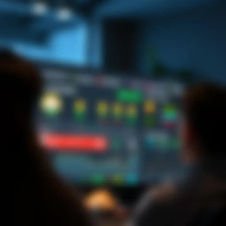 Illustration of the Quotex leaderboard interface showcasing competition participation and rewards