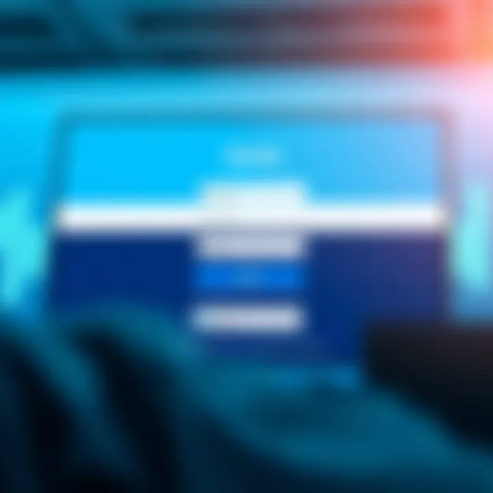 User interface of Quotex trading platform showcasing the demo login screen with clear input fields and login button