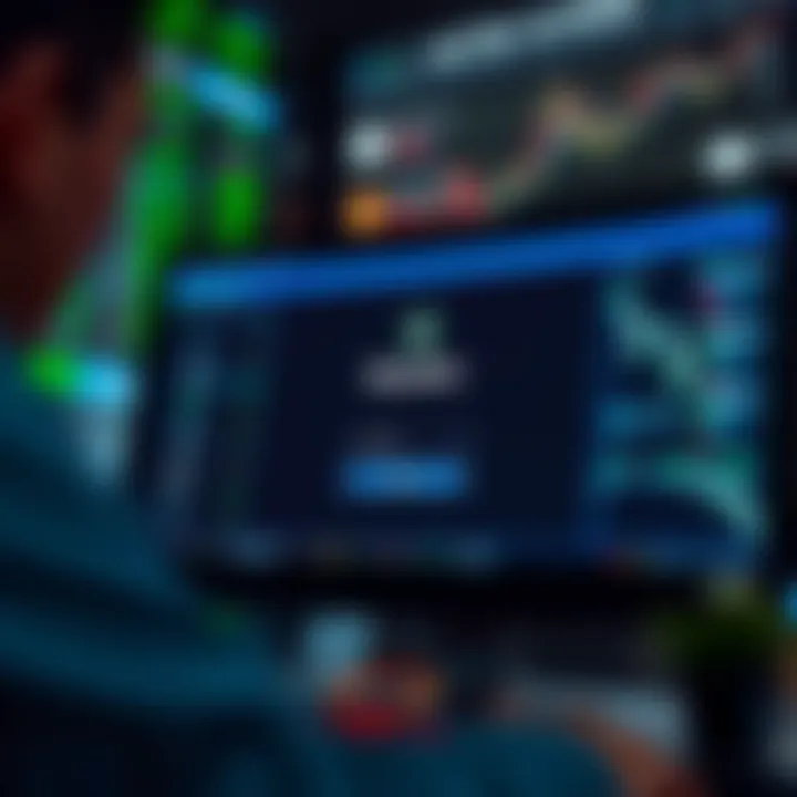 Secure Access to Quotex on Personal Computer Secure login screen for Quotex platform emphasizing safety and user authentication