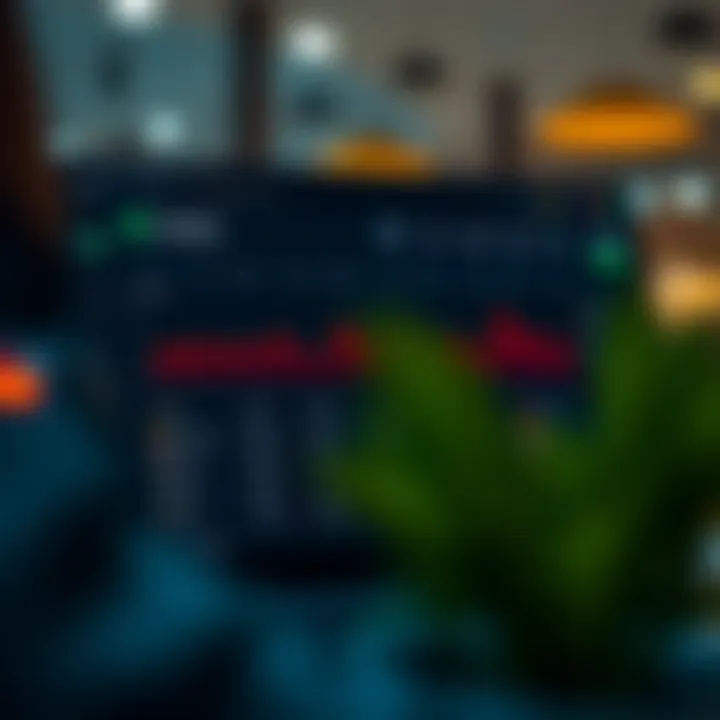 Dashboard view after successful Qutex Trade login highlighting key features