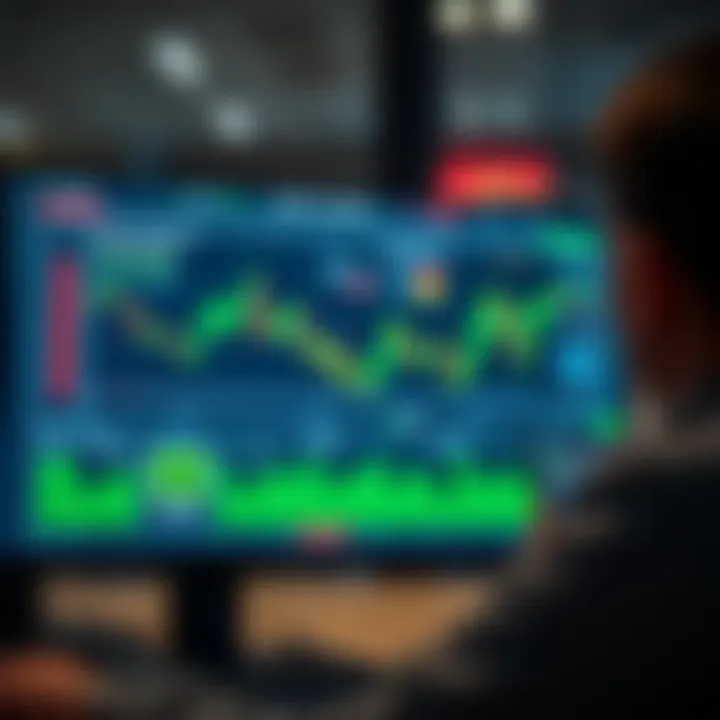 Graphic illustrating secure forex trading environment with risk management and legal compliance icons