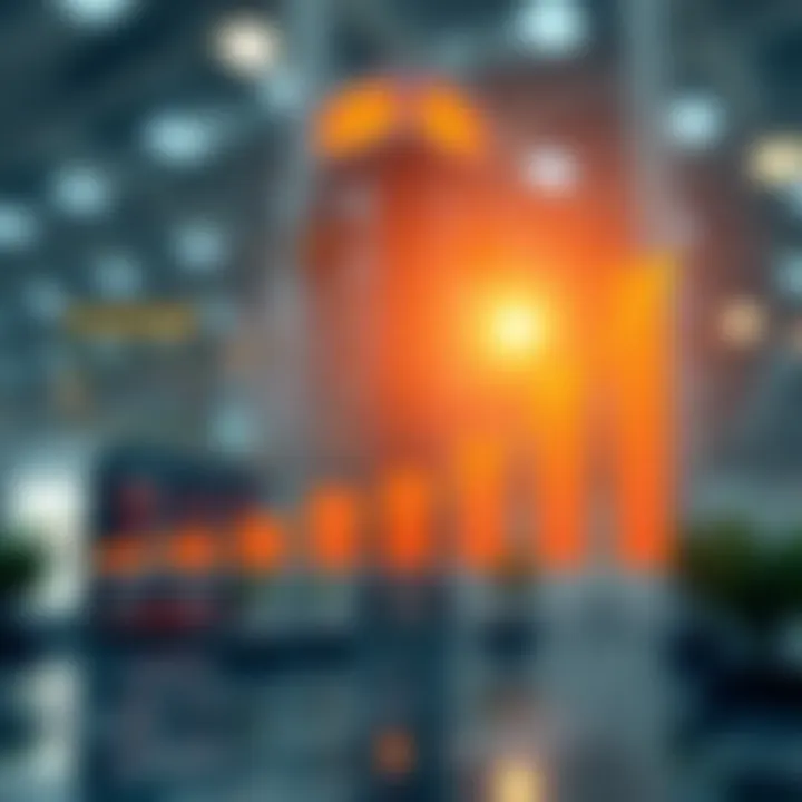 Graphical representation of market trends and strategic growth paths for Reliance Industries in evolving economic conditions