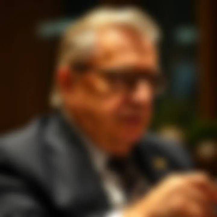 Profile portrait of Robert Soros showcasing confident business leadership in a formal setting