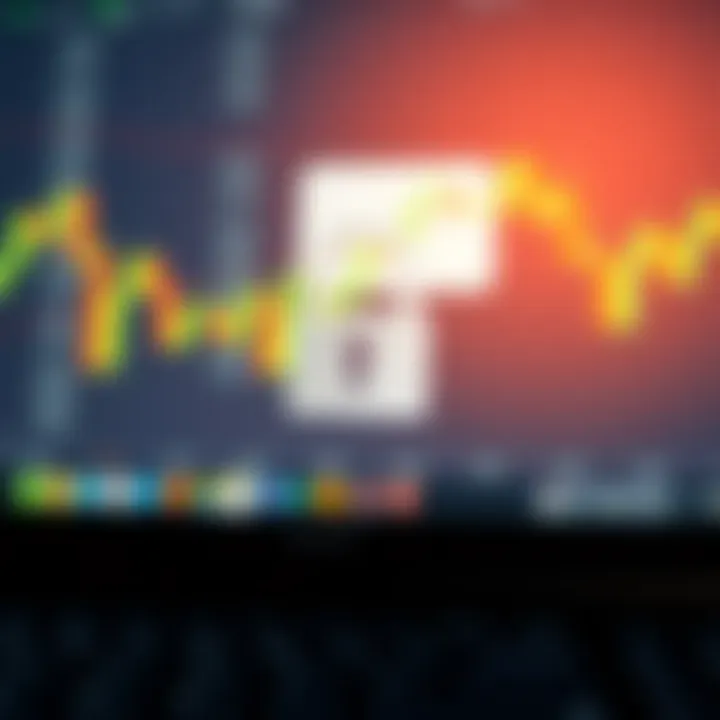 Visual representation of secure login features with a padlock symbol on a desktop background