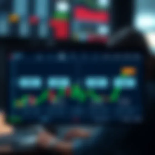 Diagram illustrating how binary trading platforms function with buy and sell options