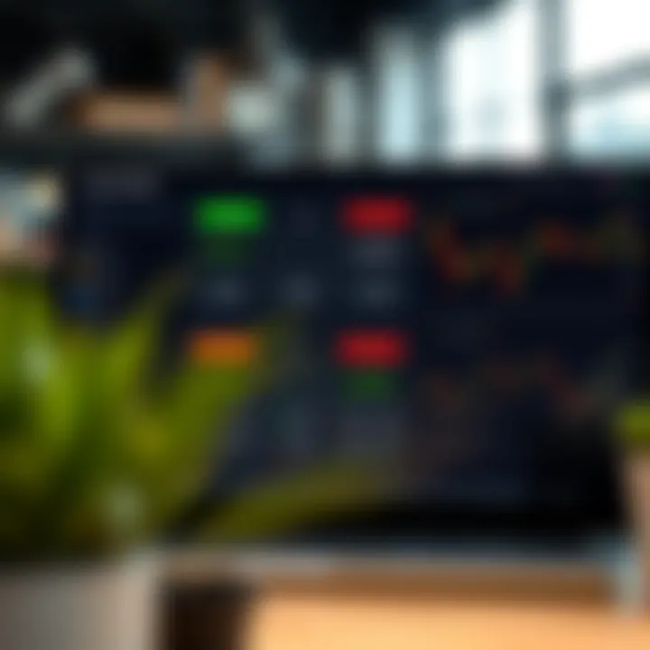 Comparison of demo trading features on different platforms with user dashboard and tools