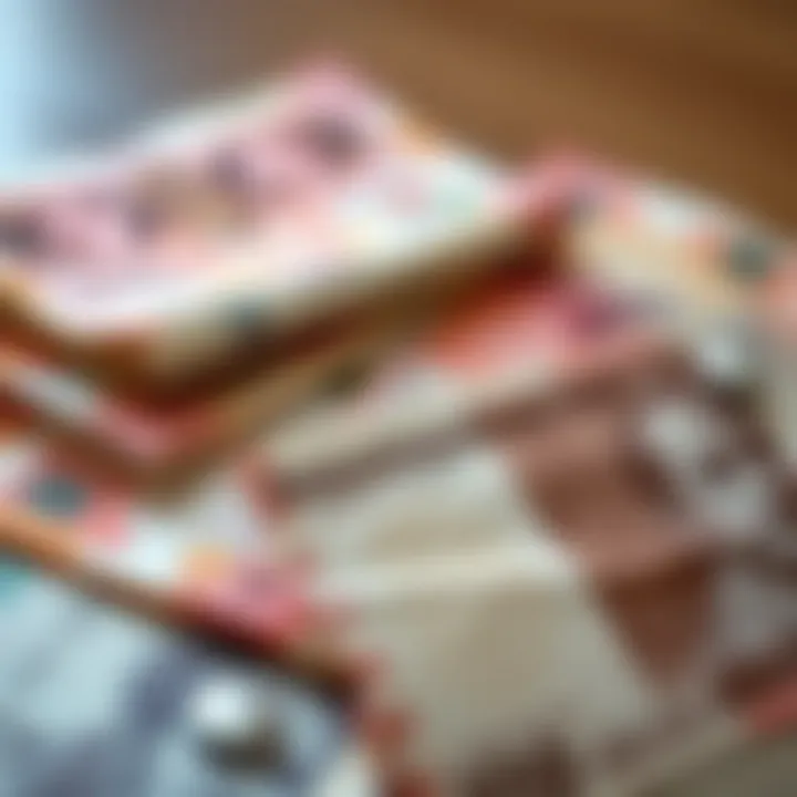 Close-up of cancelled currency notes symbolizing demonetisation effect on economy