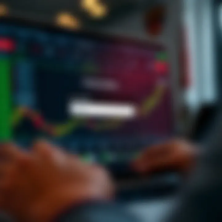 Digital interface showing Expert Option platform with promo code entry field