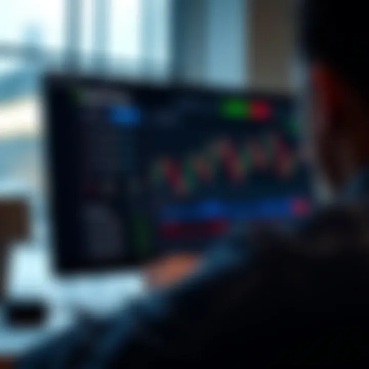 Olymp Trade Platform Interface with Trading Charts User interface of Olymp Trade platform showing trading charts and options