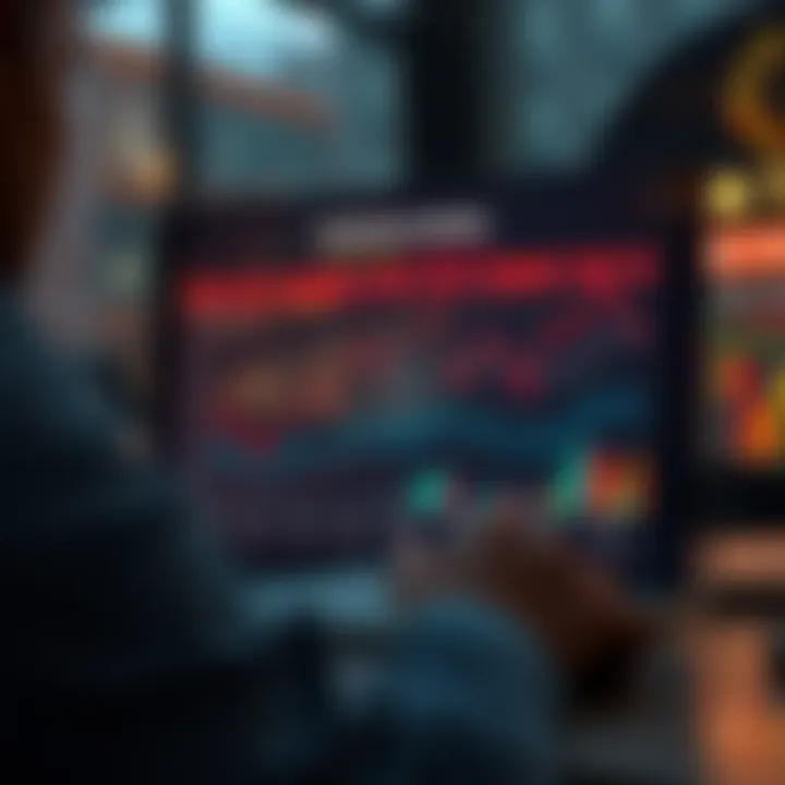 Graph showing Quotex's business model and market influence