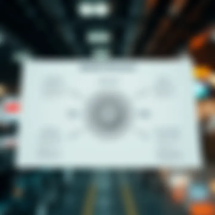 Diagram illustrating the key components of Qutex trade including market structure and trading flow