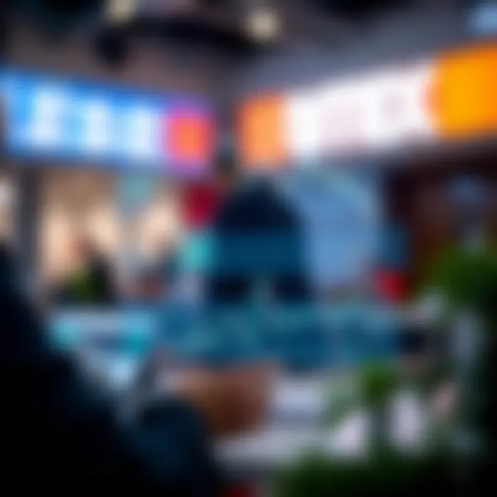 Visual representation of Qutoex application in the Indian market showing data flow and user benefits