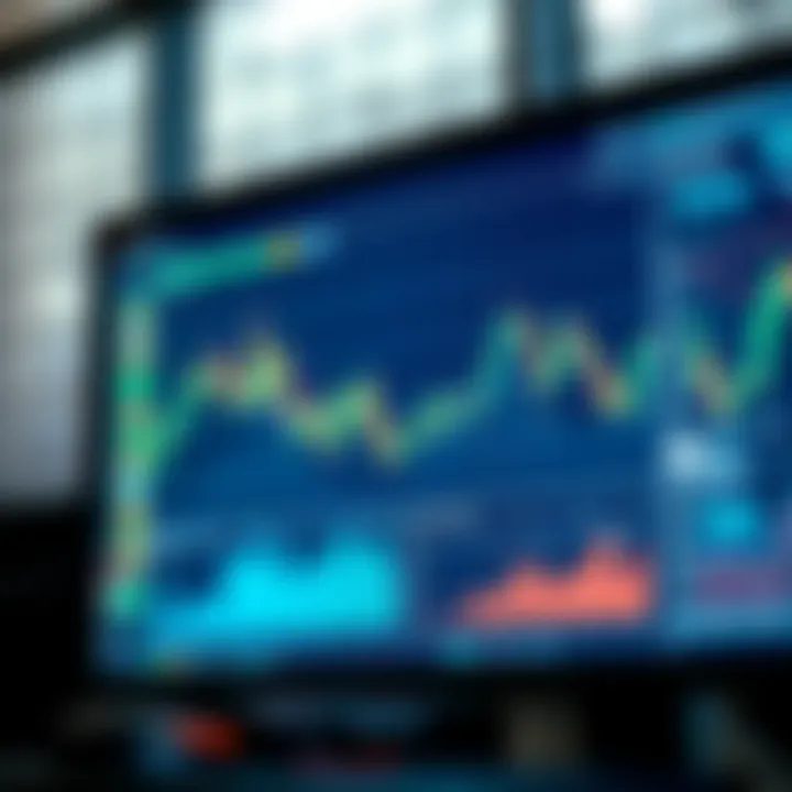 Valuation Models Influencing Investment Decisions Financial charts and valuation models illustrating investment analysis on a computer screen