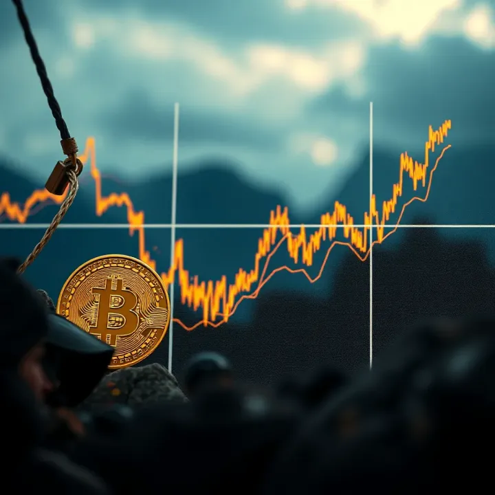 Graph showing Bonk cryptocurrency price trends over time with market fluctuations