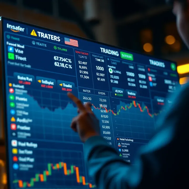 Comparison chart showing features of popular Indian trading platforms