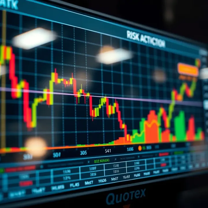 Graph illustrating market timing strategies and risk management concepts