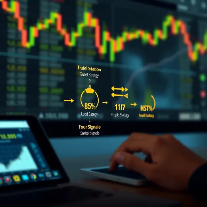 Conceptual diagram illustrating integration of Quotex signals into a trading strategy
