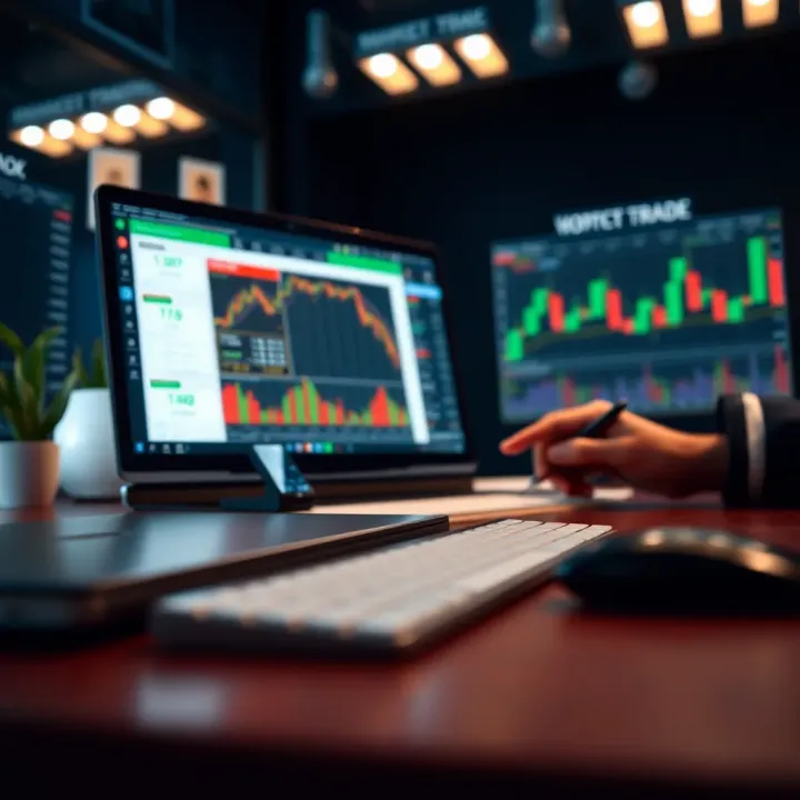 Comparison of different trading platforms highlighting features and user ratings
