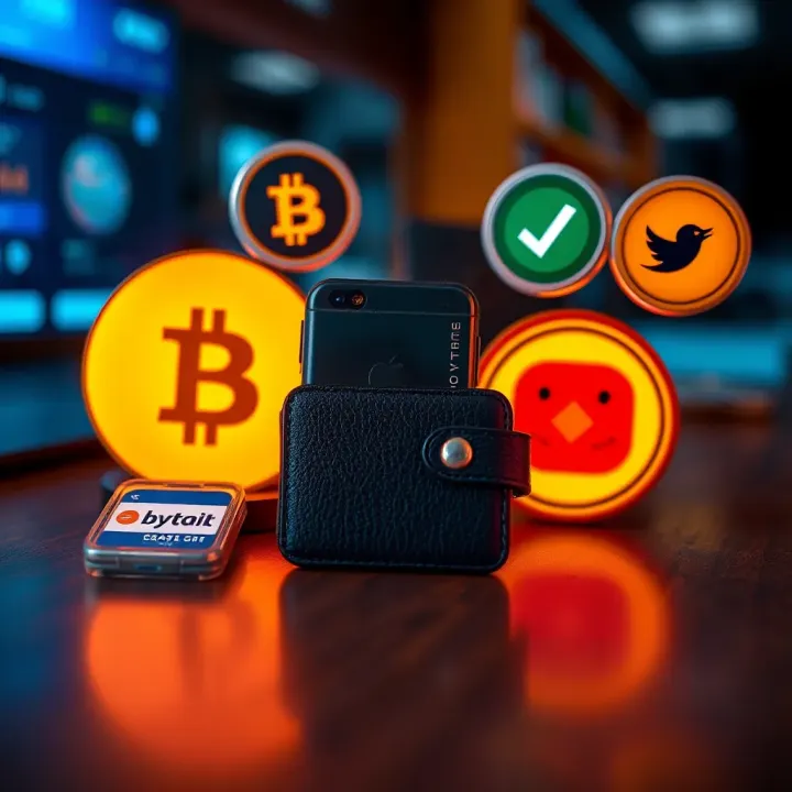 Digital wallet icons representing popular payment methods available for Quotex transactions in India