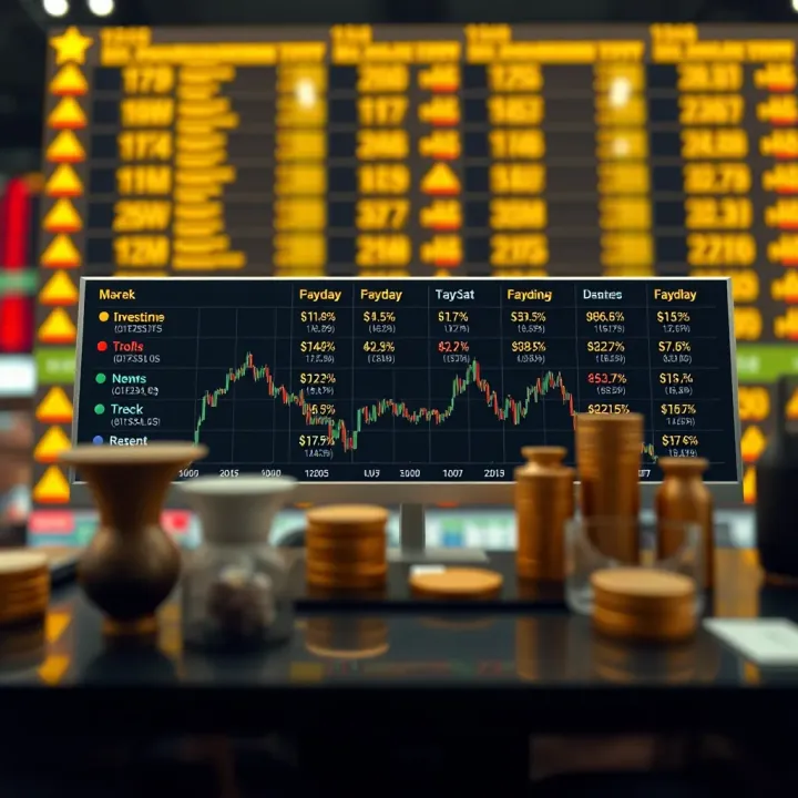 Visual representation of key investment holdings influencing stock market trends in India