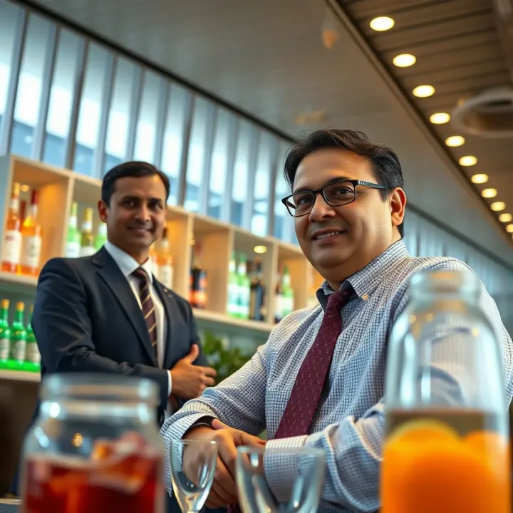 Corporate headquarters of a leading beverage company under Ravi Jaipuria's leadership