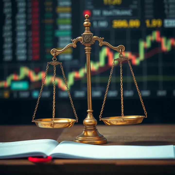 Regulations Governing Binary Trading in India Legal scales symbolizing the regulatory balance in trading practices in India