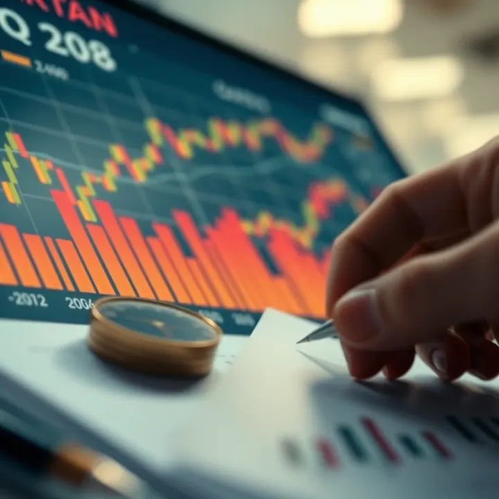 Financial chart illustrating Quotex's revenue streams and valuation factors